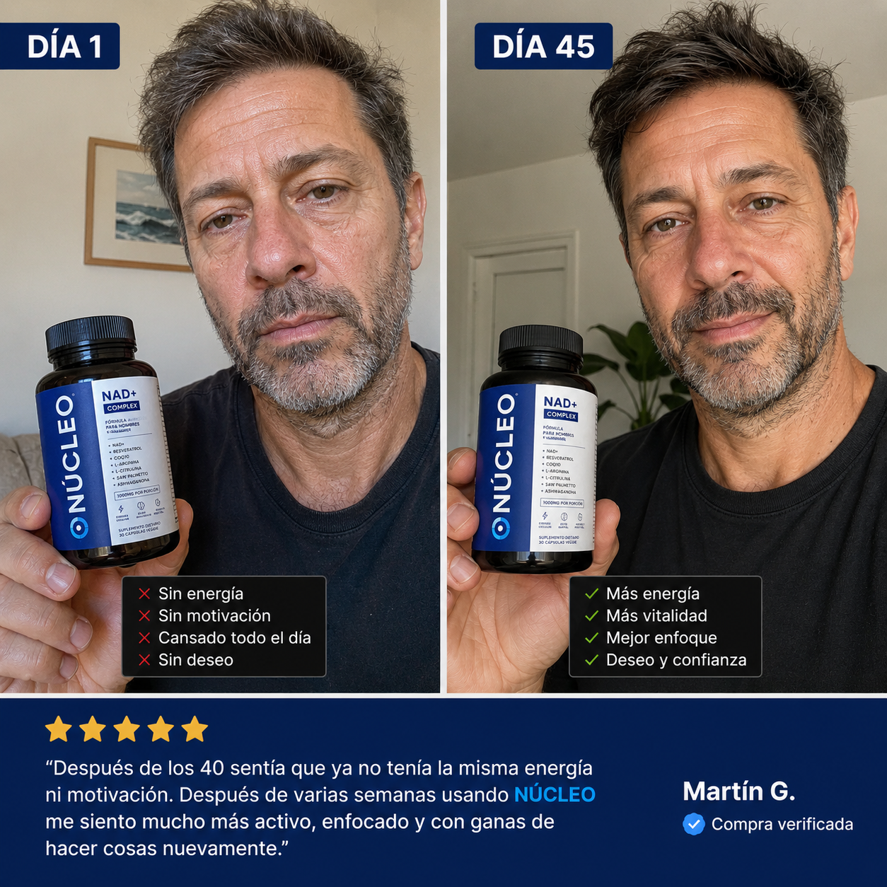 NAD+ | Volve a sentirte un hombre